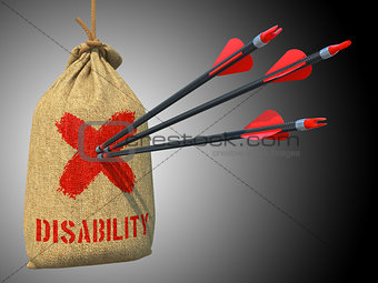 Disability - Arrows Hit in Target.