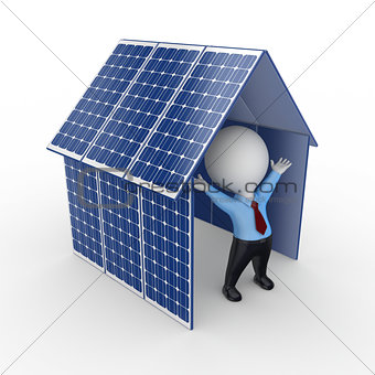 Solar energy concept.