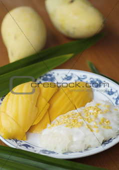 Mango sticky rice#1