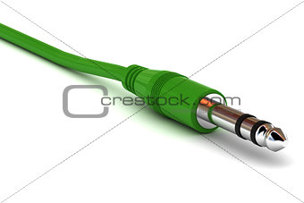 Green Jack Plug