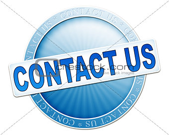 contact us button blue