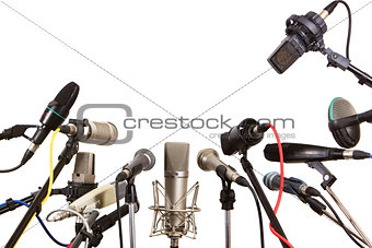 Conference meeting microphones