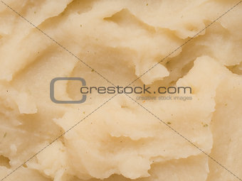 mash potato food texture background