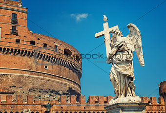 Rome - Angel and SantAngelo Castle