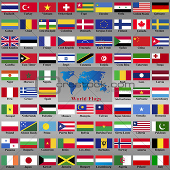 Flags from world.