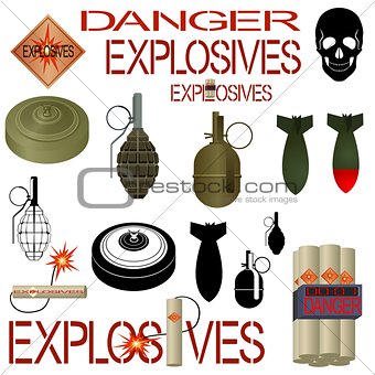 Military and industrial explosives