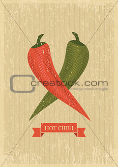 hot chili poster