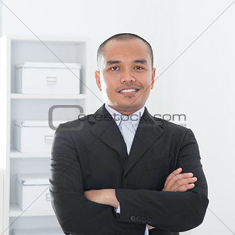 Asian Muslim business man