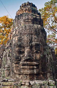 The Victory gate, Angkor Thom, Cambodia