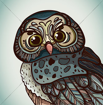 Grafic owl.