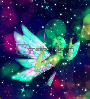 Fairy in the Stars