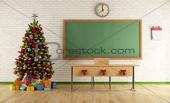 Christmas classroom 
