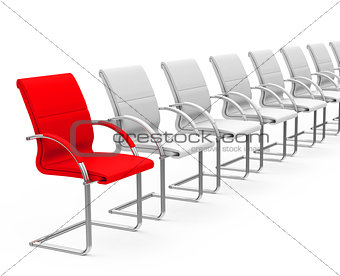 the red chair