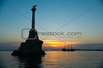 Monument in Sevastopol 