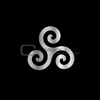 Celtic Neopaganism triple spiral triskelion