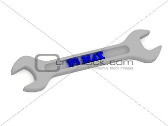 wi max inscription on spanner