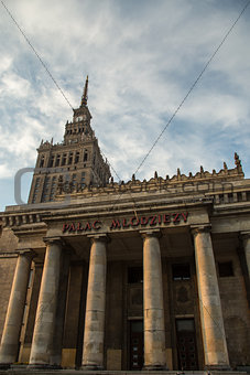 Warsaw historical architecture - Palace of Culture and Science