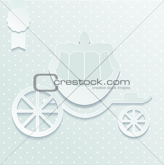 Wedding coach paper backgrounds