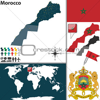 Map of Morocco