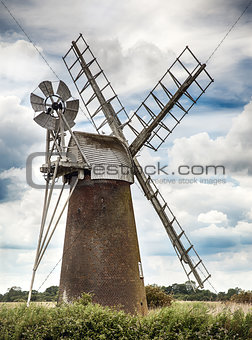 Windmill in Norfolk UK