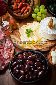 Antipasto and catering platter 