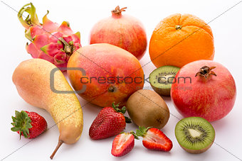 A colourful selection of fruit