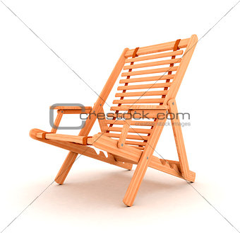 Beach chair 3d