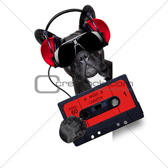 dog music cassette