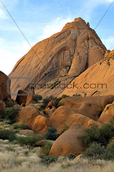 The greater Spitzkoppe in Namibia