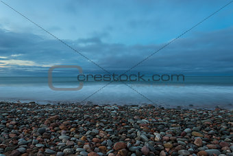Ocean beach at the crack of dawn
