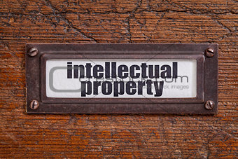 intellectual property label