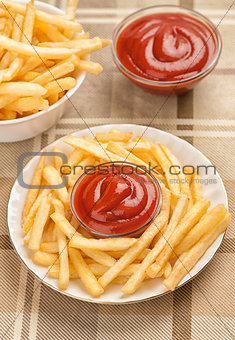 Fastfood. French fries