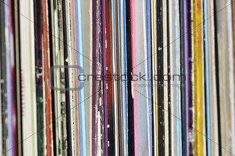 Collection of Old Vinyl Albums