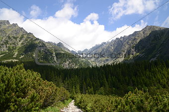 High Tatras path