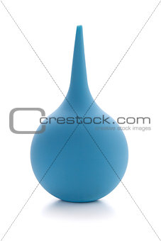 Blue rubber pear (enema)