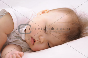 Newborn baby sleeping quite