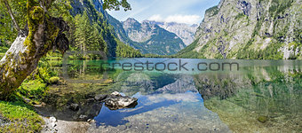 Panorama lake Obersee