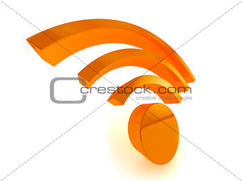 3d wifi icon