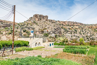 Mosque and agriculture on Saiq Plateau