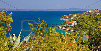 Croatian island Iz panoramic view