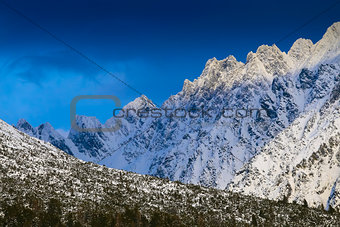 Tatras mountains peaks