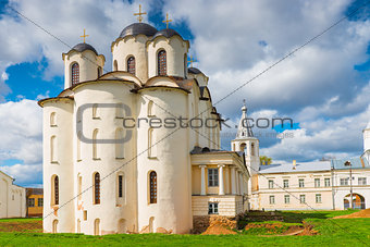 View St. Nicholas Cathedral in Veliky Novgorod. Russia