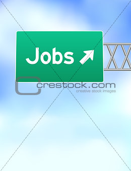 Jobs Highway Sign