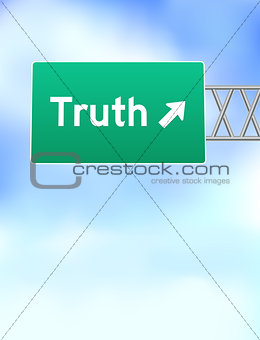 Truth Highway Sign