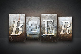 Beer Letterpress