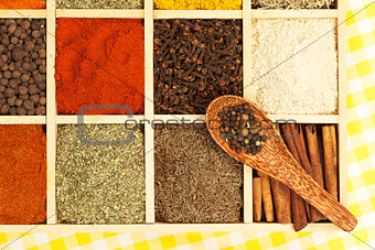 Culinary aromatic spices.