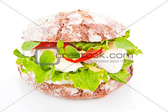 Vegetarian sandwich.