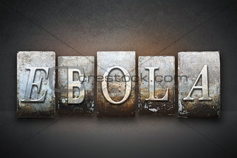Ebola Letterpress