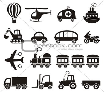 Transport icons 