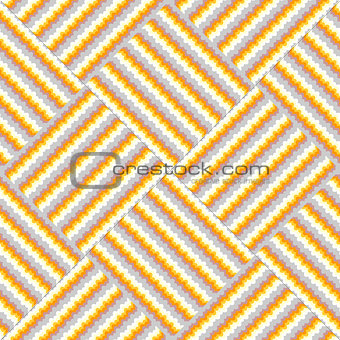 Design seamless knitted decorative pattern